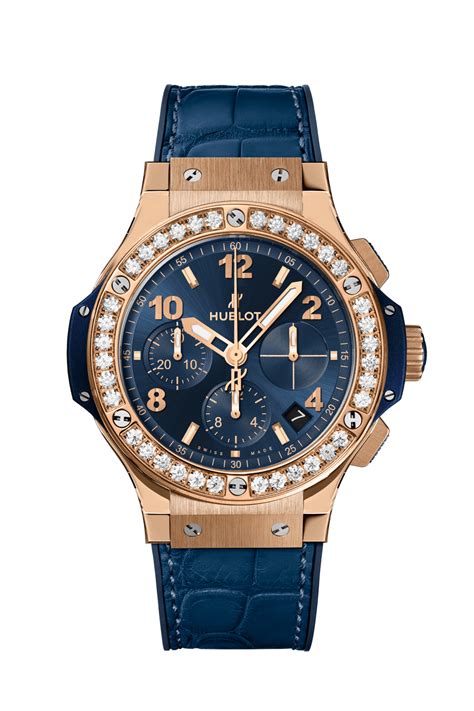 hublot bing bang gold blue|Hublot big bang.